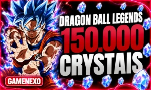 [MENOR PREÇO] CONTAS DRAGON BALL LEGENDS Até 140K Cristais +