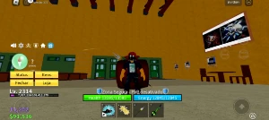 Blox fruits, conta quase level max - Roblox