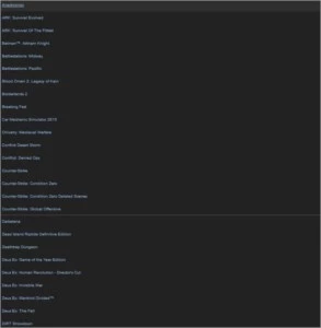 Conta Steam com mais de 120 jogos (barata)