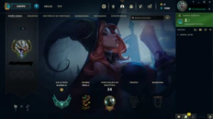 Conta Smurf Platina 4 - League of Legends LOL