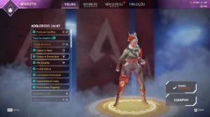 Conta Apex (PC) Herança/Heirloom Wraith - Apex Legends
