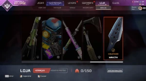 Conta Apex (PC) Herança/Heirloom Wraith - Apex Legends