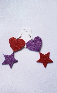 Brincos Carnaval Eva - Artesanato e Personalizados