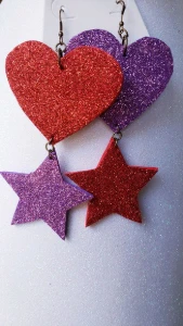 Brincos Carnaval Eva - Artesanato e Personalizados