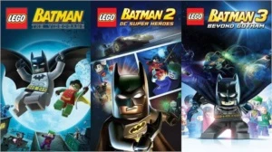 BATMAN LEGO 1, 2 E 3