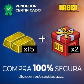 HABBO PACK - 15 BARRAS + 2 CAIXAS HC