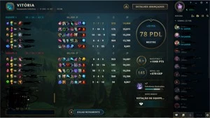 Conta lol ex mestre, atual unranked - League of Legends