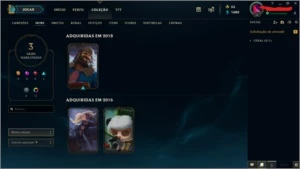 CONTA UNRANKED BOA PRA SMURF - League of Legends LOL