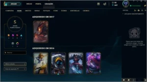 Conta Unranked - Nível 33 - League of Legends LOL