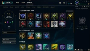 Conta Unranked - Nível 33 - League of Legends LOL