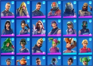 CONTA FORTNITE 59 SKINS FULL PASSE TEMP 3 E MAIS