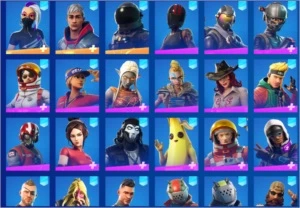 CONTA FORTNITE 59 SKINS FULL PASSE TEMP 3 E MAIS