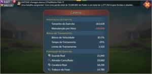 CONTA LORDS MOBILE CT 21 5M DE PODER