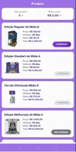 Script HYIP Midakk em PHP Gateway BSpay - Sites, Lojas e Sistemas Prontos Sites e Scripts