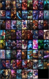 Conta 110 campeões, 70 skins (unranked) - League of Legends LOL
