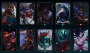CONTA LEAGUE OF LEGENDS (OURO 3 VÁRIOS CHAMPS e SKINS) LOL