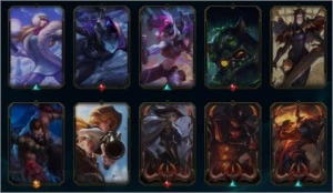 CONTA LEAGUE OF LEGENDS (OURO 3 VÁRIOS CHAMPS e SKINS) LOL
