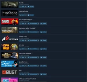 Conta Steam com 88 Jogos e bastante items em alguns