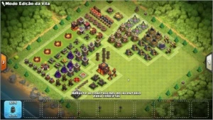 CV 10-Todos os muros lvl 9 e várias construções maximizadas - Clash of Clans