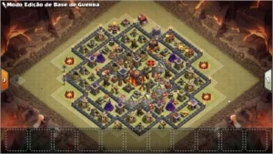 CV 10-Todos os muros lvl 9 e várias construções maximizadas - Clash of Clans
