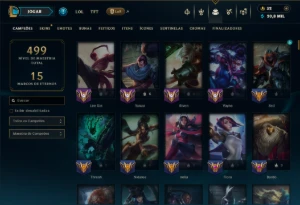 Unranked com TODOS os Champs e 148 Skins ( JG / MID / ADC ) - League of Legends LOL