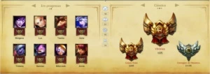 Conta lol Prata 5 - 59 champ - 15 Skins - League of Legends