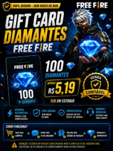 💎 100 Diamantes Free Fire 💎 - Gift Cards