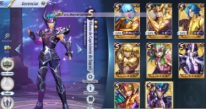 Conta Saint Seiya Awakening Servidor 140 Gato Full SSA