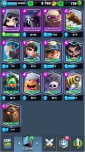 Vendo Royale LVL10 (TODAS AS LENDARIAS) + CV 11 3500gemas - Clash Royale