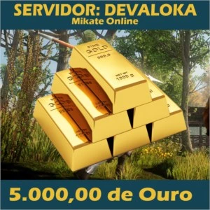 5K de Gold Servidor Aratta - New World