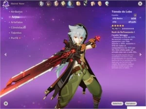 451 Conquistas + 236 Tiros (Conta COMPLETA até o 2.1) - Genshin Impact