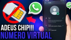 Numero virtual para  [conteúdo removido] app sem chip atualizado 2024 - Outros