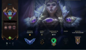 Conta Diamante 3 , 824 skins ,259 cromas , Conta main SUP - League of Legends: Wild Rift LOL WR
