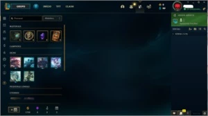 CONTA PLATINA 3 33 CHAMPS - League of Legends LOL