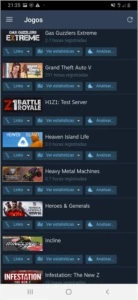 Conta steam com mais de 20 jogos