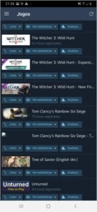 Conta steam com mais de 20 jogos