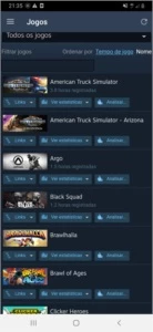 Conta steam com mais de 20 jogos
