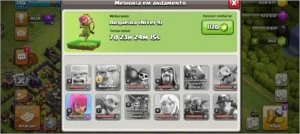 Conta clash cv12 quase de graça - Clash of Clans