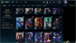 Conta League Of Legends - Gold II|nível 360+|330+ skins LOL