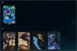 Conta de League of Legends, PL 5 114 Campeões  57 Skins LOL