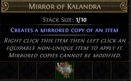 Mirror of kalandra (poe) [Standard] - Outros