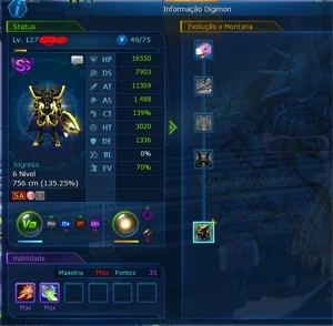 VENDO CONTA LADMO OMEGAMON! - Digimon Masters Online