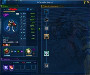 VENDO CONTA LADMO OMEGAMON! - Digimon Masters Online