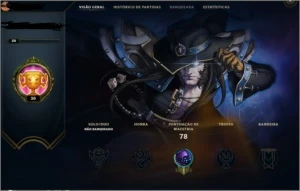 Conta lol league of legends smurf level 30+