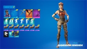 conta fortnite (skin renegade) + diversos jogos epic games