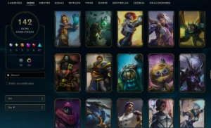 CONTA EX MESTRE COM 110 SKINS - ACEITO OFERTAS - League of Legends LOL