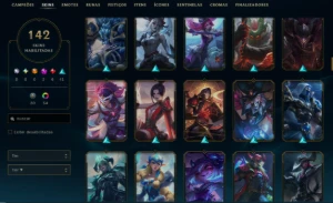 CONTA EX MESTRE COM 110 SKINS - ACEITO OFERTAS - League of Legends LOL