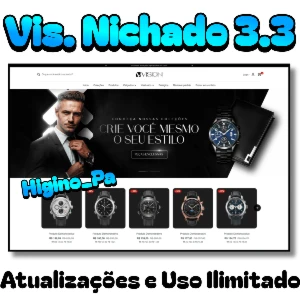 tTema Shopify Vision Nichado + Atualizações e Brindes - Others