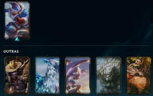 Conta LoL, Full Acesso, Ouro IV (P), 90 Campeões, 20 Skins - League of Legends