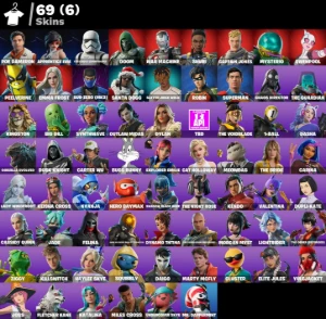 Conta Fortnite | 69 Skins | Outlaw Midas | Melhor Entrega